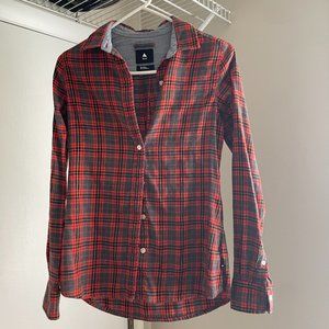 Burton Red Polarn O Pyret Plaid Button Down Shirt